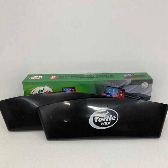 *OPEN-BOX* TURTLE WAX Seat Wedge Organizer 2 pack - Picture 3 of 3